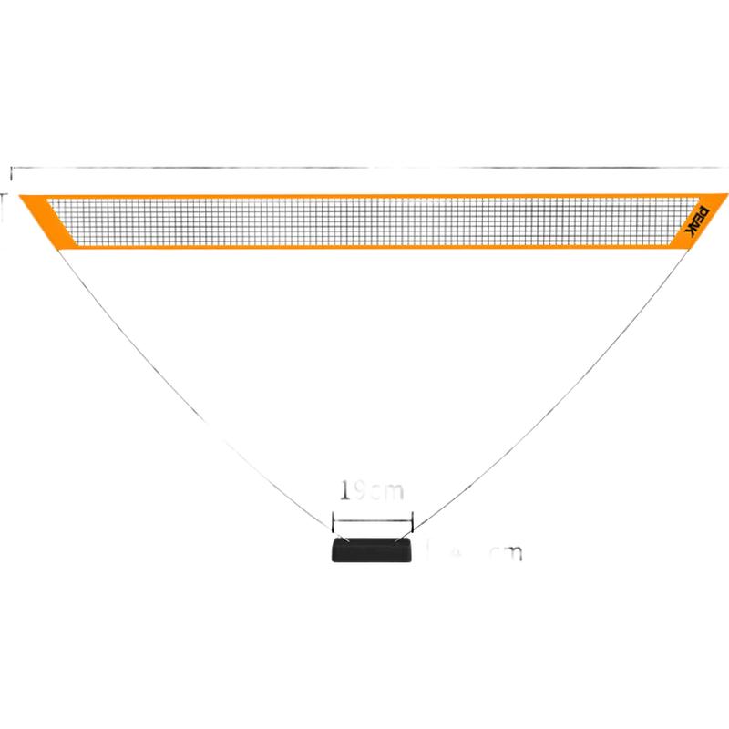 Peak Portable Folding Badminton Net Stand