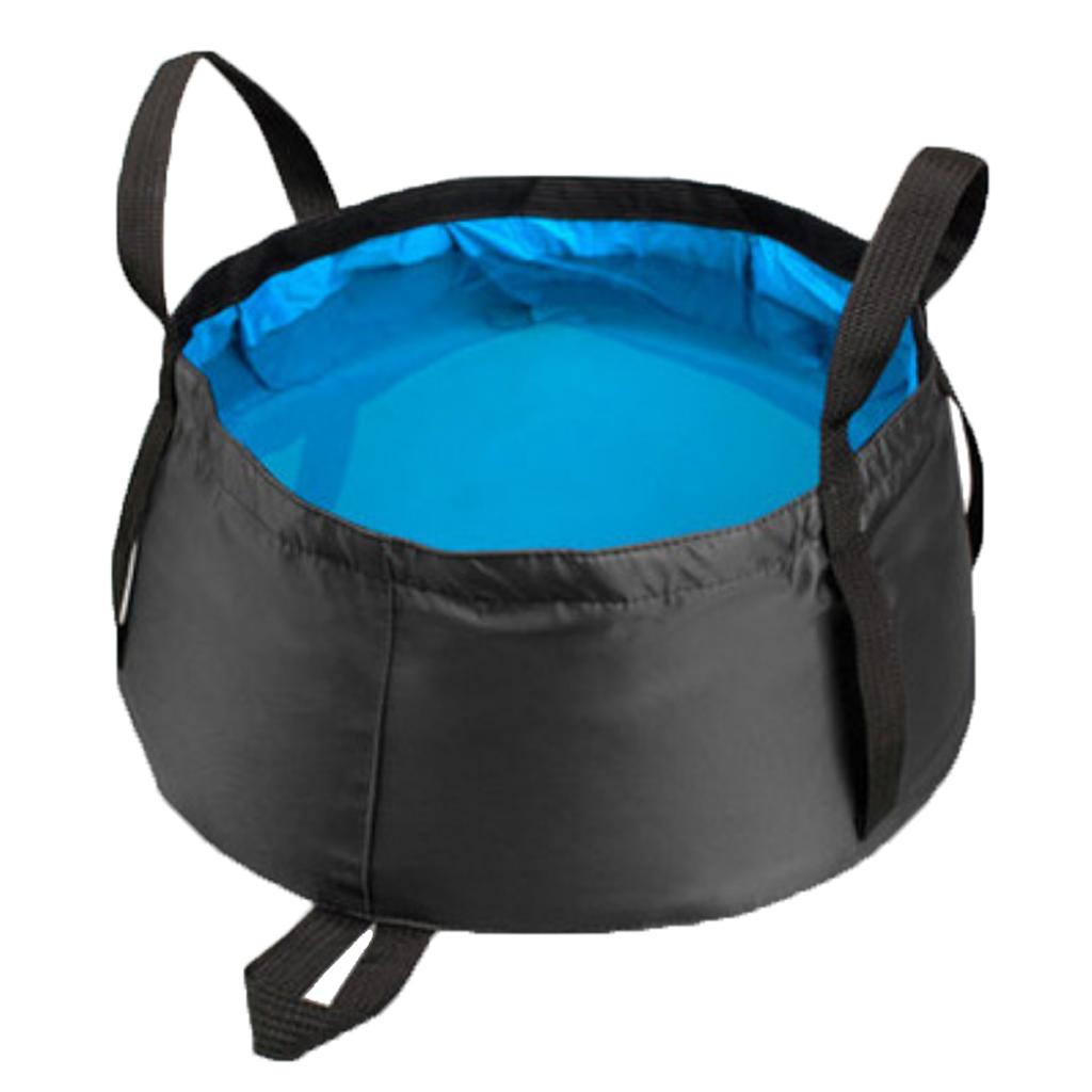 Outdoor Folding Wash Basin Water Container Bucket 8.5L for Picnic Travel Hiking