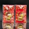 Lucky Charm Imitation Gold Foil Zodiac Sheep Pendant Lucky Sheep Decoration Phone Chain Bag Pendant New Year Gift
