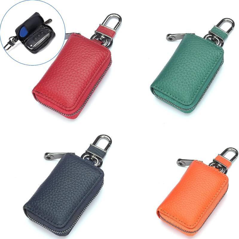 Bolsa de Couro Genuíno da Moda para Homens e Mulheres Acessório Leve e Durável em Várias Cores