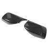 Left Right Side Door Mirror Cover Outside Rear View Mirror Trim 51167078360 for 5 6 Series E60 E61 E63 E64 2003‑2007