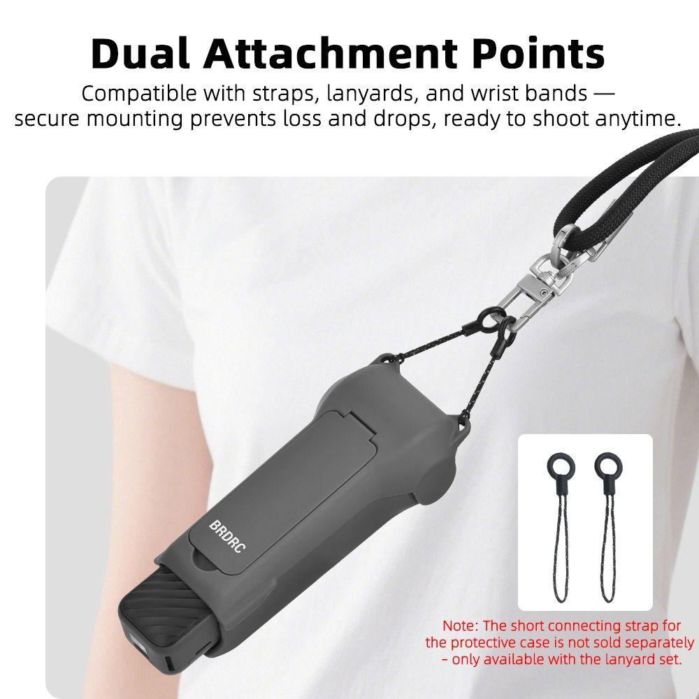 Custodia protettiva a flip anti-caduta, coperchio superiore a flip per accessori fotocamera gimbal DJI Osmo Pocket 4 3