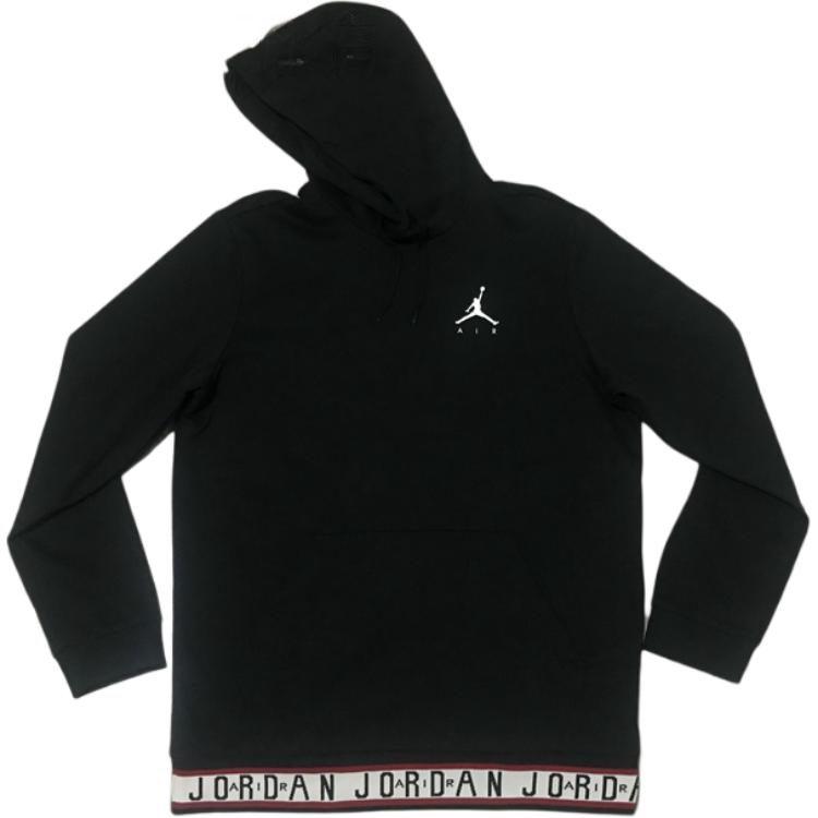 Jordan Pullover Herren Schwarz Mit Kapuze Moderat Regular AR2252-010