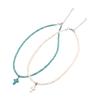 Women Bohemia Turquoise Cross Summer Beach Choker Necklace Jewelry Gift