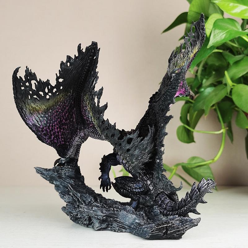 18 cm große Monster Hunter World Gore Magala Spielfigur, Modellstatue, Sammlerstück für Jungen, Schreibtischdekoration, Spielzeug, Geschenk