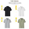 MiiOW Men's Ice Silk Quick Dry Polo Shirt