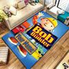 Bob Builder Theme Custom Name Carpet Rug For Living Room Bedroom Home Sofa Decoration Kids Play Nonslip Floor Mat