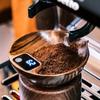 Elegant Wood Digital Coffee Scale Rechargeable Electronic Espresso Weigher Portable Walnut Kitchen Weighing Scale