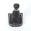 5/6 Speed Integrated Gear Shift Knob & Dust Boot for VW Golf 6 MK5 MK6 Jetta 2005-2014 - Transmission Lever, Durable Accessories