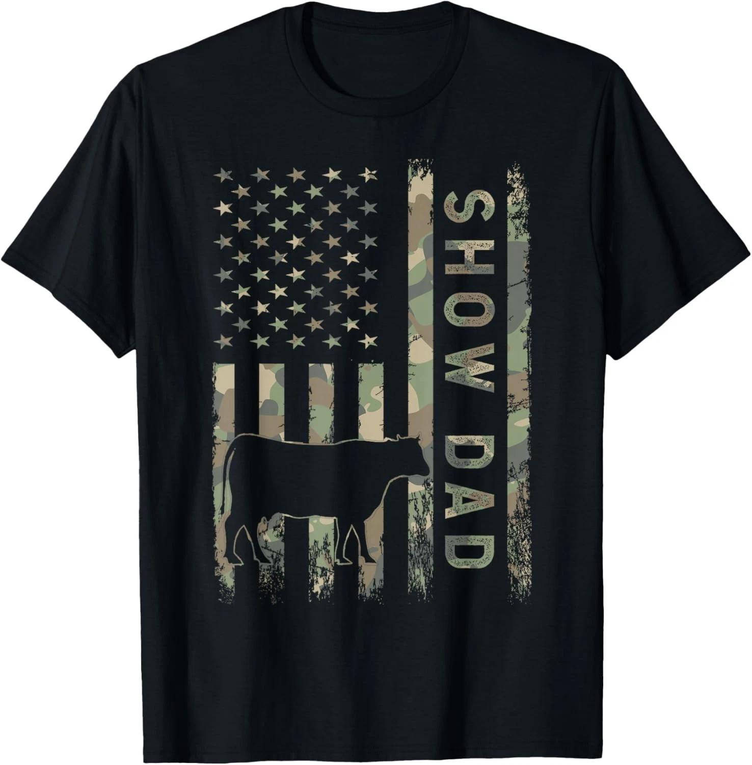 

Livestock Show Steer Show Dad T-Shirt 3XL