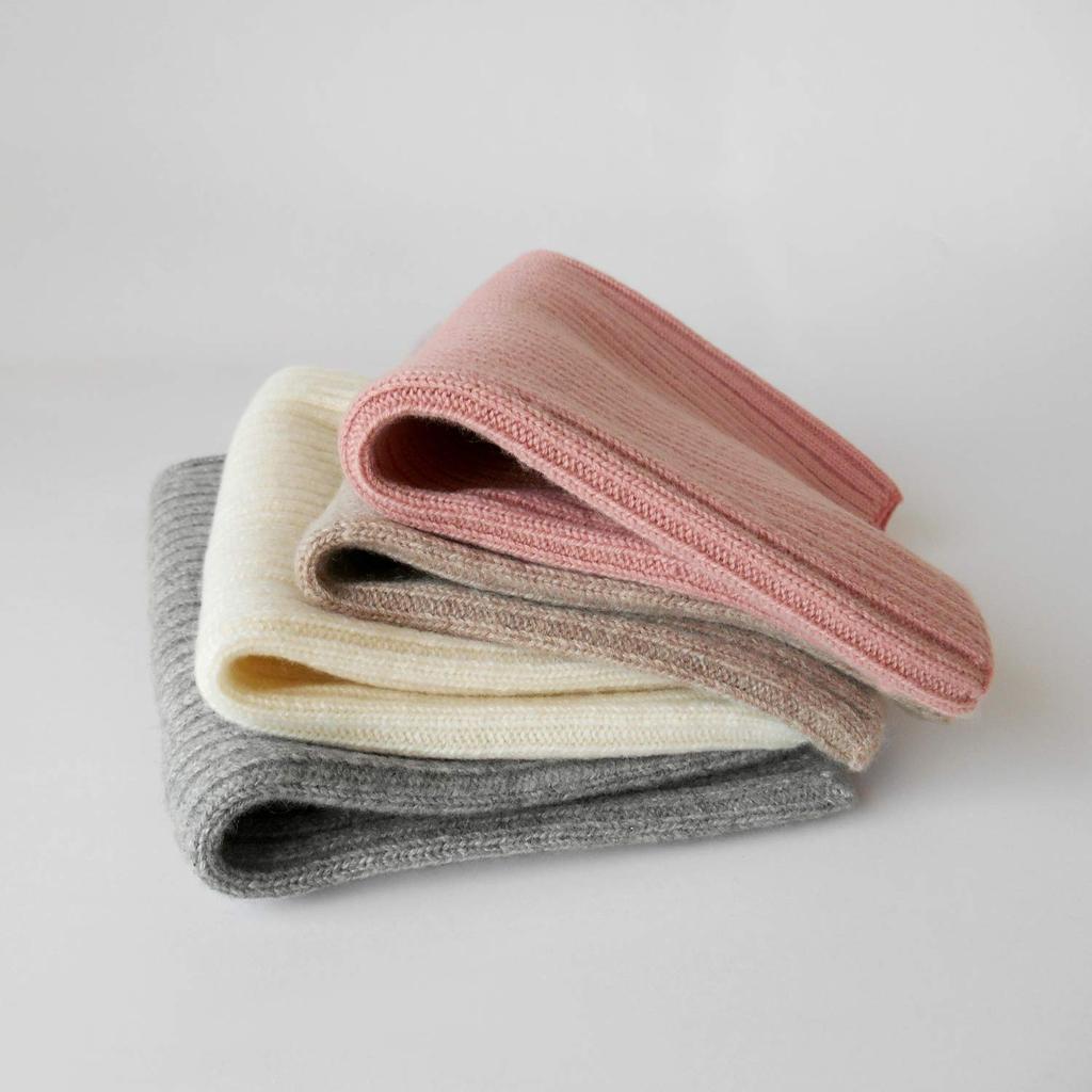 [Prodigal] 100% Cashmere Neck Warmer Women's (One Size Fits Most, Off-White)