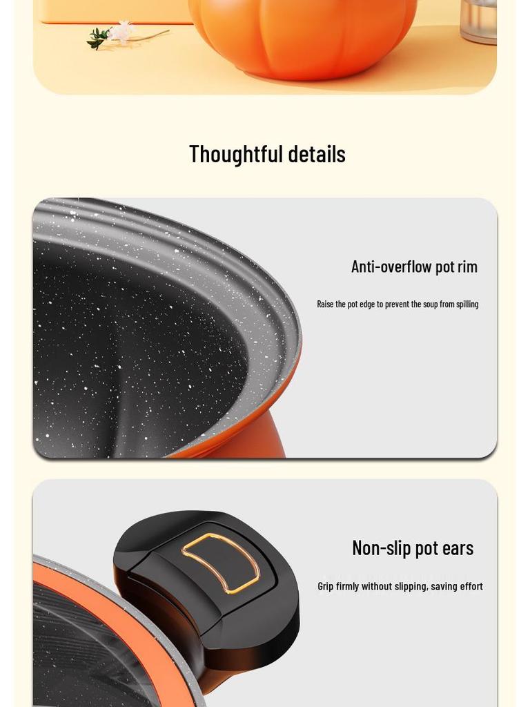 Multi-Purpose Non-Stick Pressure Cooker & Stewing Pot