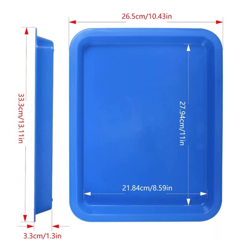 Darkroom Print Film Photo Paper Developing Tray Developing Fixing Dish Darkroom Film Photographc Paper Developing Tray