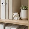 Space-saving Desk Decor Cat Ornament, 3D Printed Decompression Decoration, Matte Texture Mood-lifting Figure Face Covering for Desktop Ornament