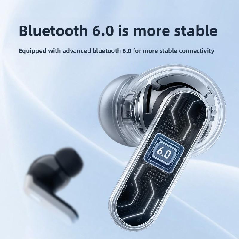 Bluetooth Earbuds Long Battery Life Wireless With Noise Cancelling Sweatproof For Gaming And Calls