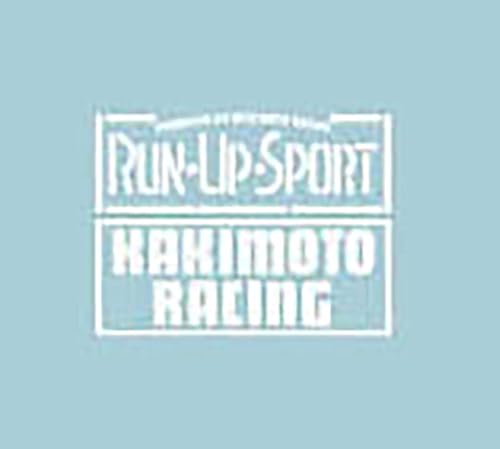 

Kakimoto Racing RUN-UP SPORT KAKIMOTO RACING Sticker 9.6 x 7.4cm SG1007