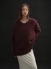 Antome Bay Alpaca Loose Knit (Plum Burgundy)