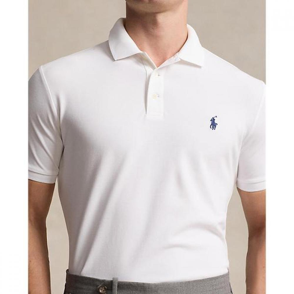 Polo Ralph Lauren Mens Custom Slim Fit Stretch Mesh Polo Shirts  Mnpokni1n822982100 