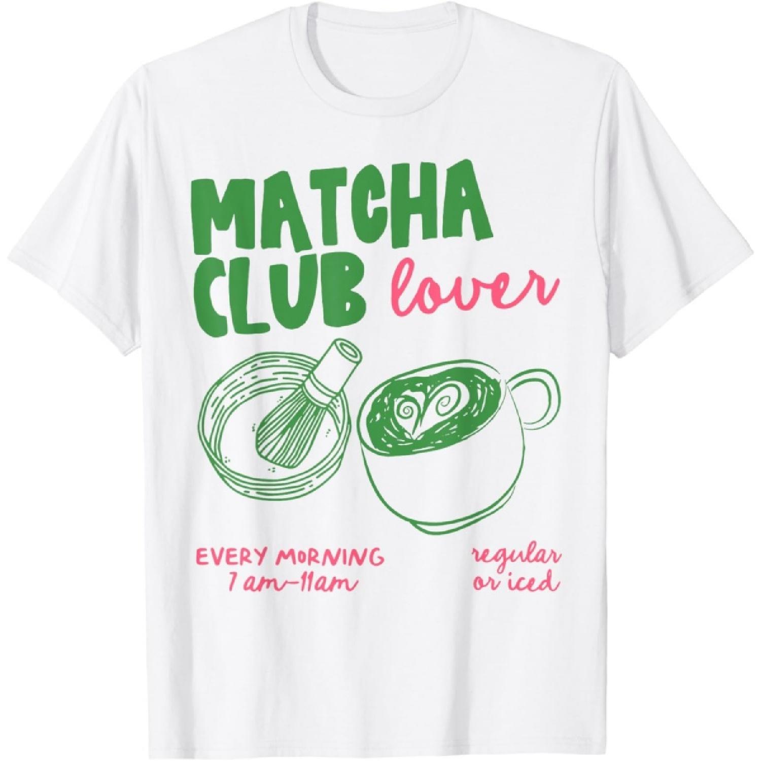 Футболка Matcha Club Regular или Ice Green Tea Matcha Latte S