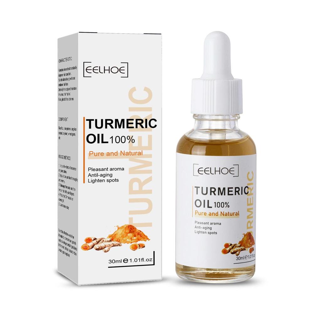 1/2/3/5pcs 30ml Turmeric Freckle Whitening Serum Curcumin Pigment Brighten Correcting Oil Spot B5C0