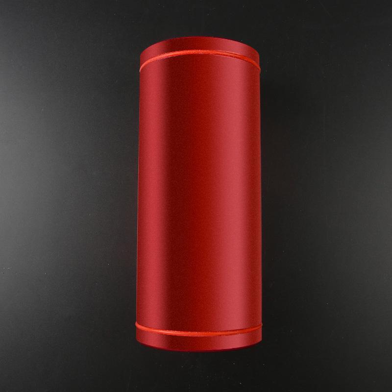 

Креативная автомобильная коробка для салфеток, металлическая трубка для бумажных полотенец, держатель для бумажных салфеток, чехол для автомобиля, для девочек, салон автомобиля красный