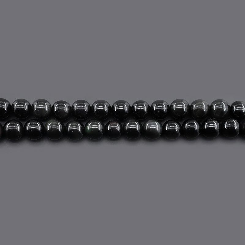 Colorful Obsidian Natural Stone Beads for DIY Jewelry Accessories