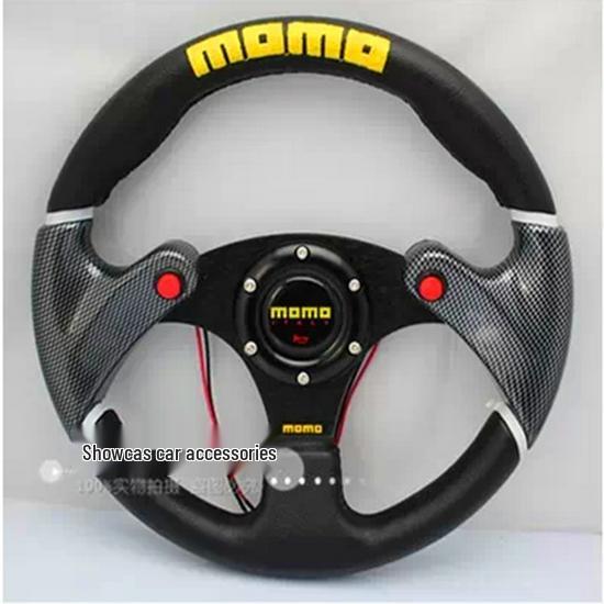 13-calowa kierownica wyścigowa Cool Coupe, półokrągłe ostrze, 14-calowa