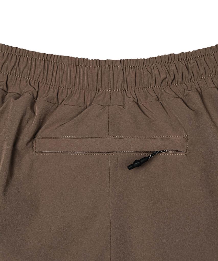 Diadeosaengchyueoli Lace Flow 5-Inch Shorts (Dark Brown)