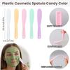5Pcs Face Mask Spatula Lotion Plastic Cosmetic Spatula Jelly Skincare Lotion Disposable Spatulas Beauty Spa Makeup Tools for Facial Skin Care DIY