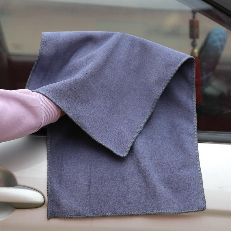 Microfiber Double-Sided Absorbent Car Cleaning Towel