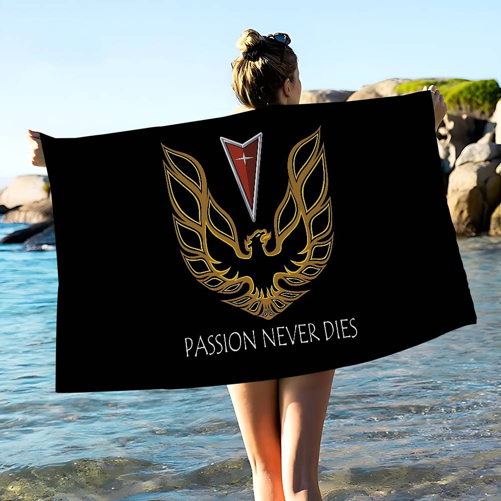 P-Pontiacs Firebird Trans Big Microfiber Beach Towels Quick Dry Towel Sand Beach Towels Pool Towel for Travel Swim Pool Yoga