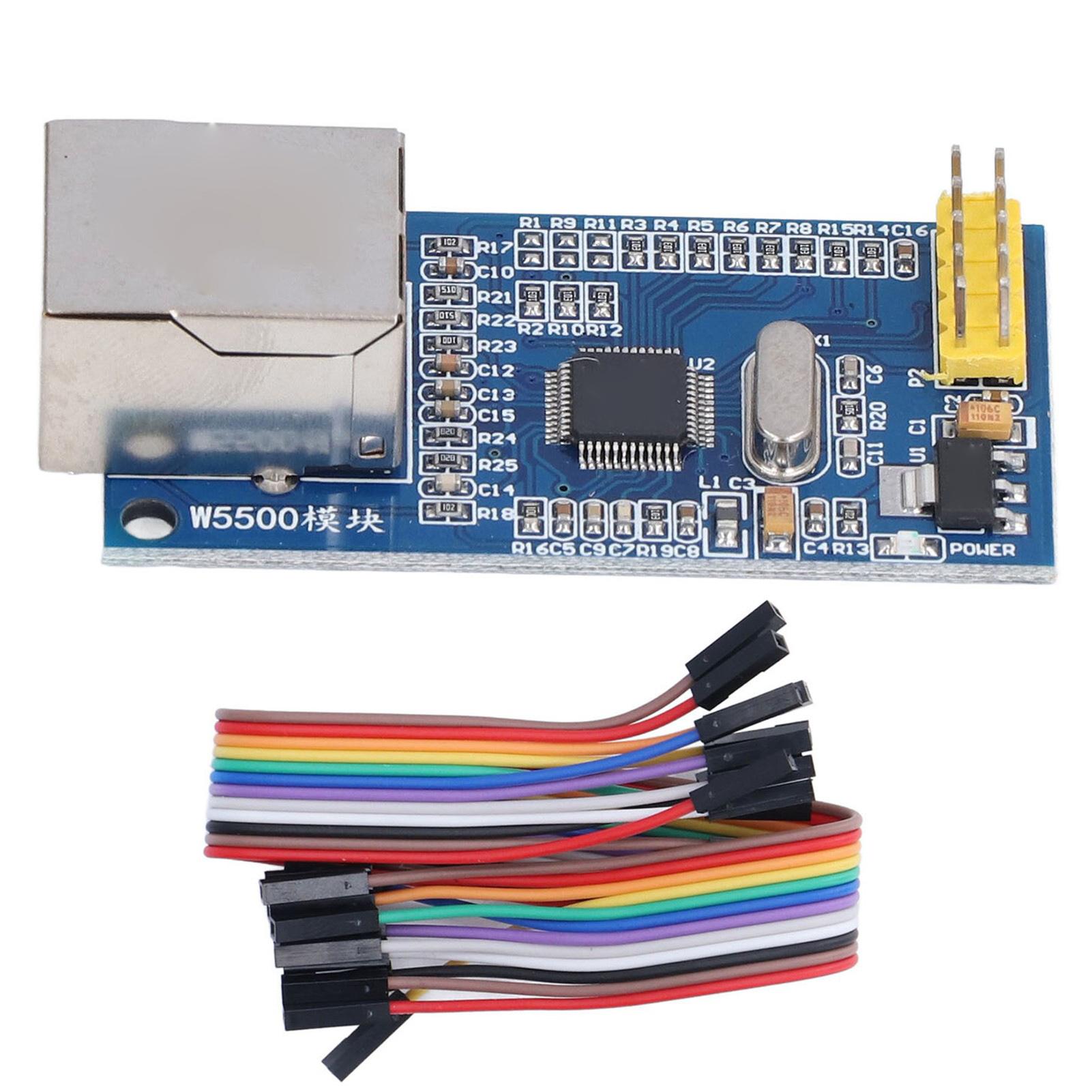 

Мережевий модуль Ethernet W5500 Стек протоколу TCP IP 51 STM32 Однокристальний мікрокомп ютер W5500