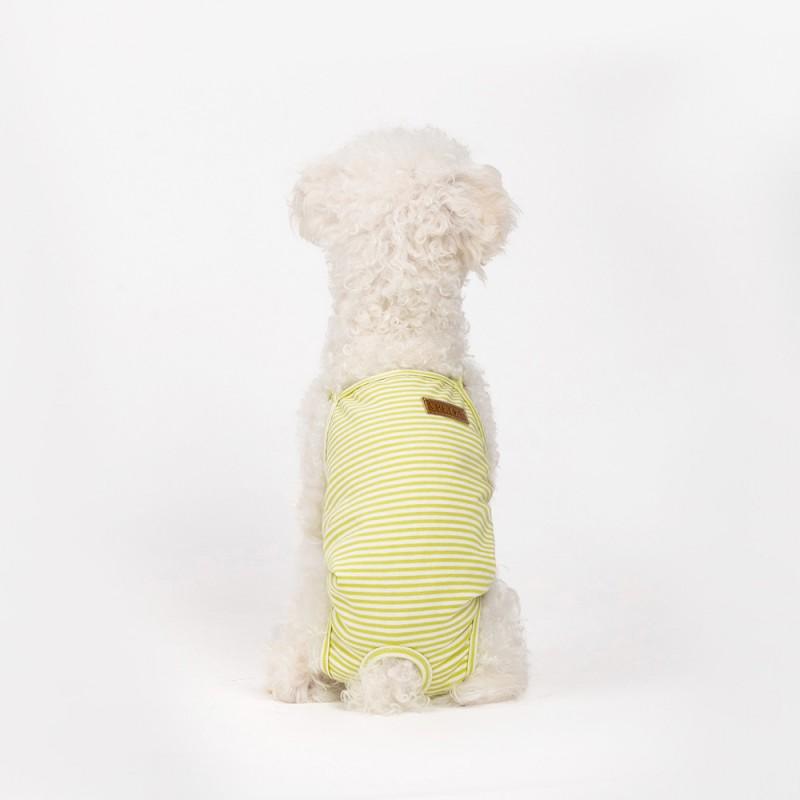 Dog Female Sanitary Panties With Harness Design - Cotton Menstrual Underwear Small Breeds Like Teddy