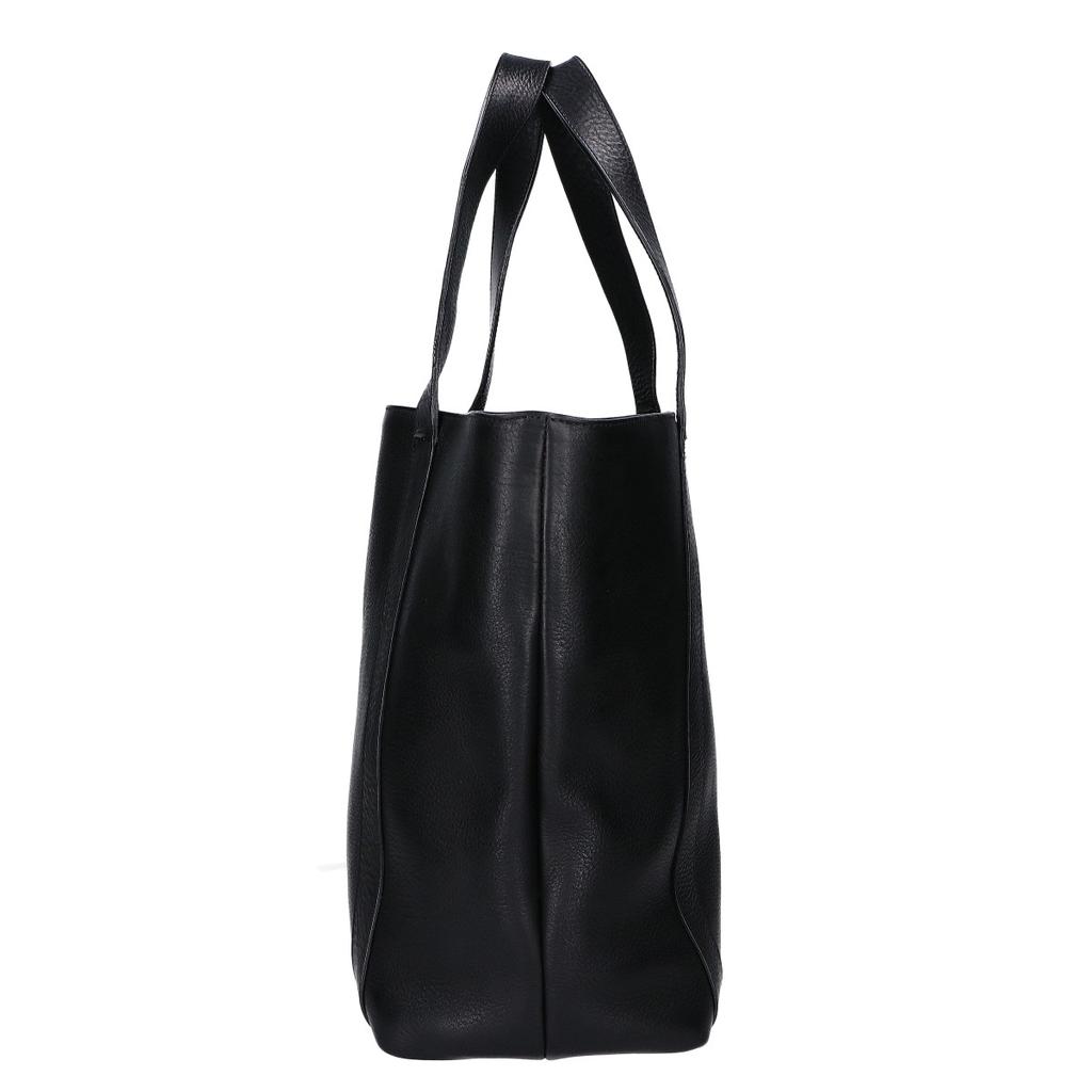 ANN DEMEULEMEESTER All leather Tote Bag blackUsed