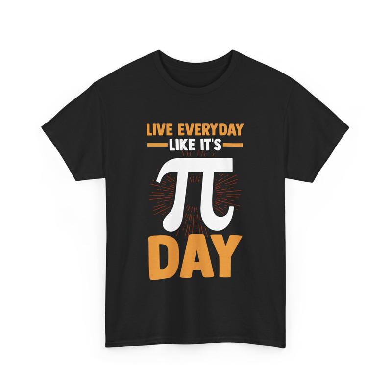 Math Lover Humor 3 14 vivre chaque jour comme c est Pi t-shirt S