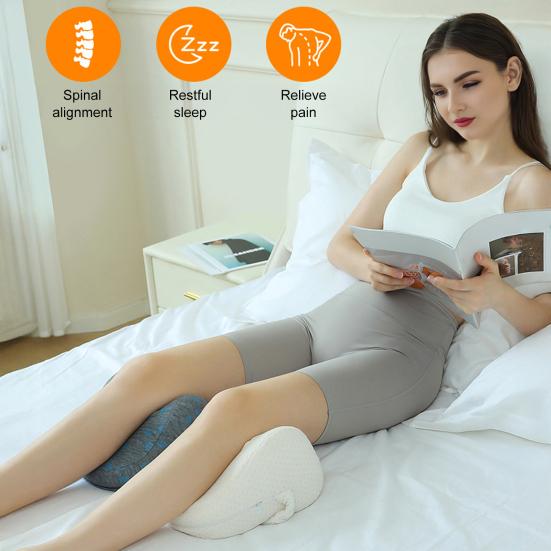 Подушка для ног для спящих на боку подушка для выравнивания бедер подушка для колен с регулируемым ремешком снижает давление на суставы для облегчения боли в бедре для использования дома в общежитии на кровати 1886₽