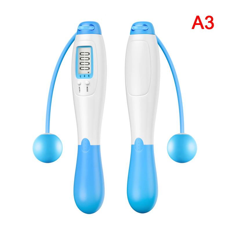 1ks bezdrátová švihadla Digitální bezdrátové švihadlo Fitness cvičení Švihadlo