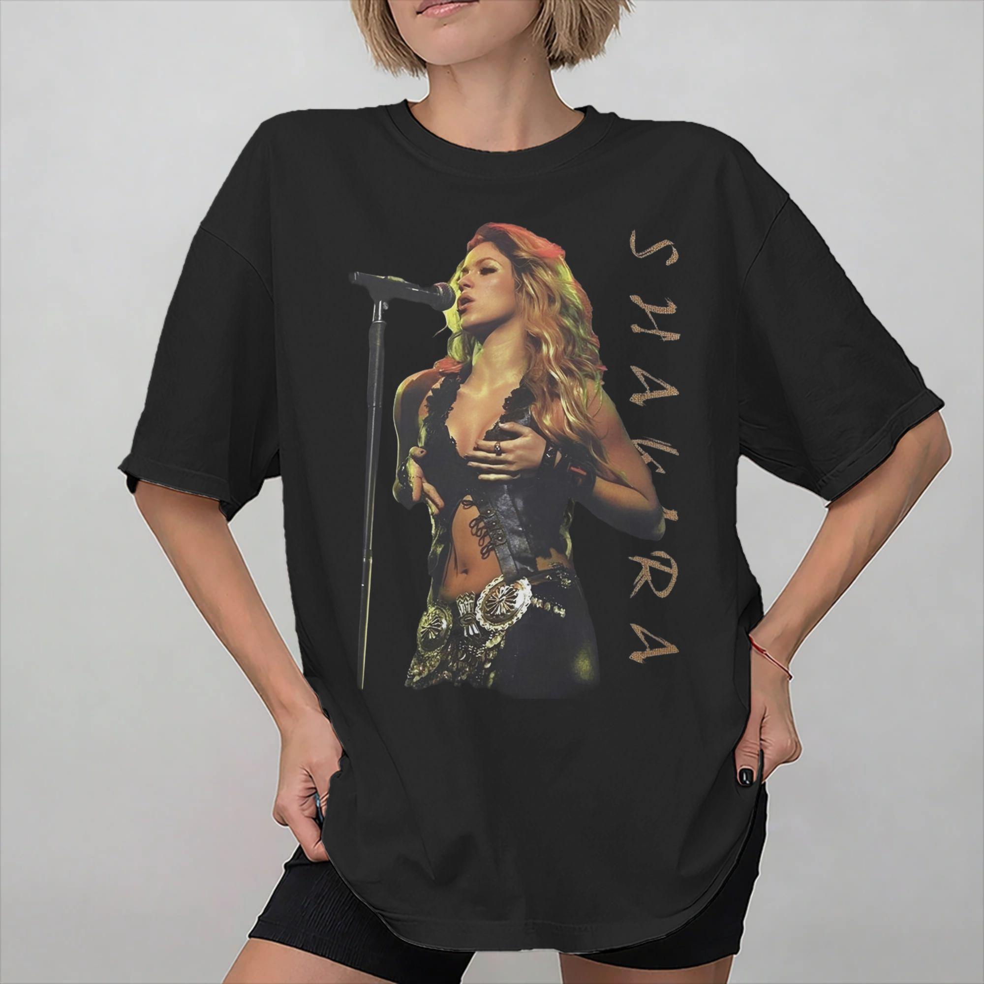 Shakira 2026 Tee Shirt for Unisex Women New Arrival T Shirts Cotton Clothing S