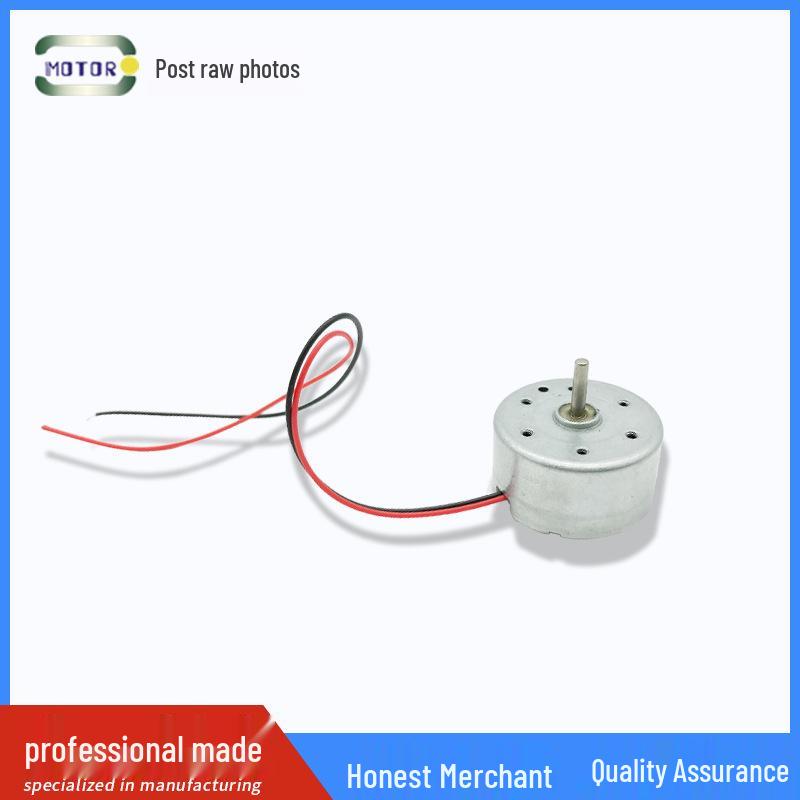 300 Micro Motor 0.5V 2000 RPM for Solar Car Toy Fan or Air Freshener Electric Motor