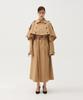 Mmam Cape Double Trench Coat
