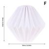 Creative Paper Lantern Shade Nordic Style Folding Pendant Light Art Shade Decorative Light Cover For Living Room Decor