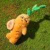 Cute Cartoon Food Plant Plush Toy Soft Teapot Morel Mushroom Coconut Tree Stuffed Doll Keychain Pendant Kids Birthday Gift Boys