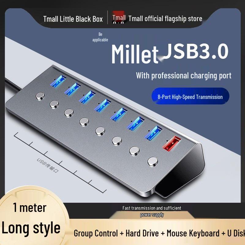 Xiaomi USB Hub Multi-Port Extender with Power Switch