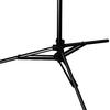 KC Lightweight Aluminum Music Stand MSAL-JBK Black (Soft Case Included)