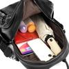 Chic PU Backpack for Women – Vintage-Style Design with Multiple Pockets and Adjustable Straps, Perfect for Daily Use and Travel