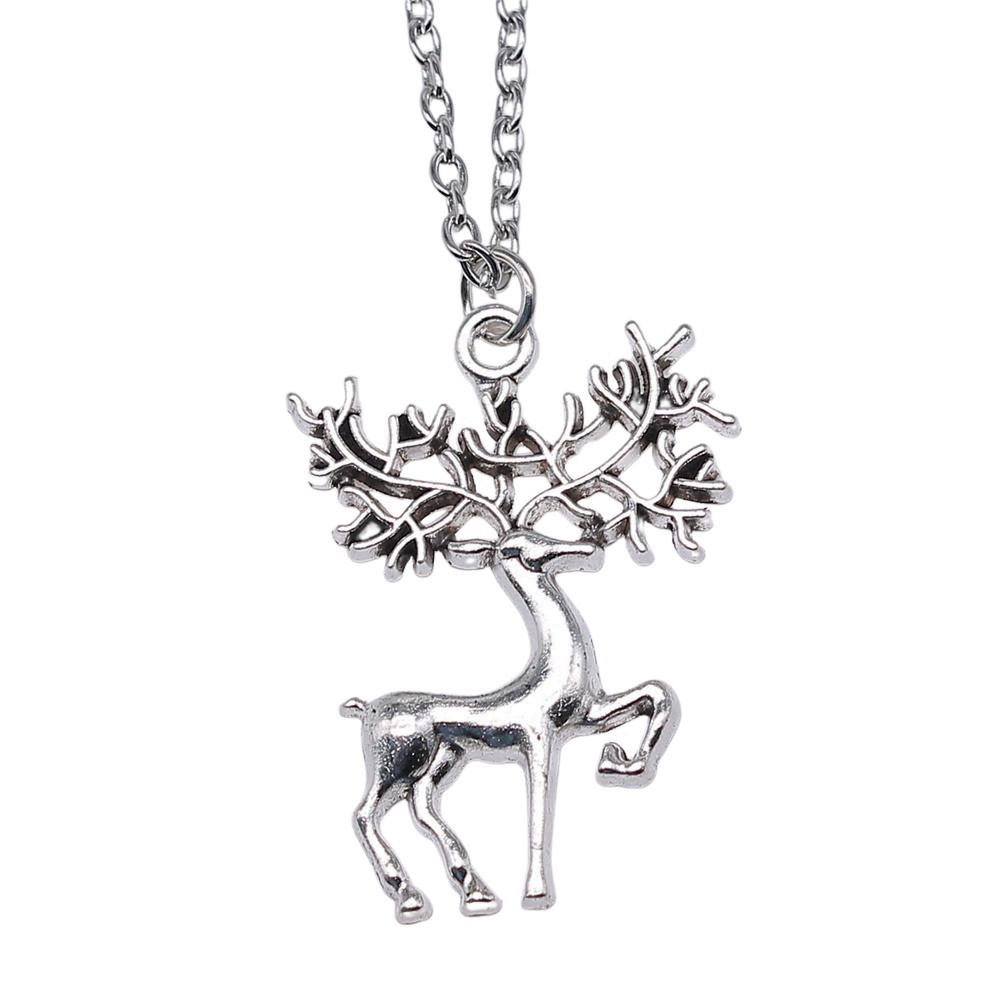Horse Head Pendant Necklace Equestrian Cowboy Western Style Jewelry 45cm or 70cm long chain