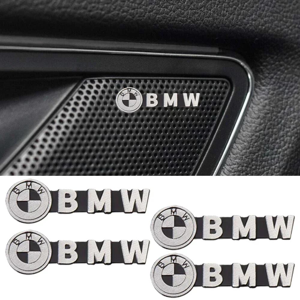 3D Metal Car Audio Stickers Auto Badge Emblem Decoraiton Accessorie for BMW X1 X3 X4 X5 E46 E90 F20 E60 E39 F10 M1 M2 M3 M5 M6 M RL2