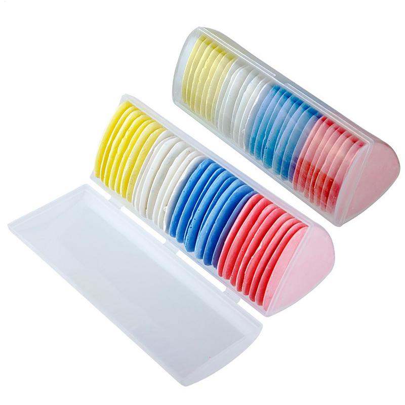 10/20/30 PCS Colorful Tailor Chalk Triangle Sewing Painting Powder Cutting Powder Clothing Pattern Marker Scratching Powder
