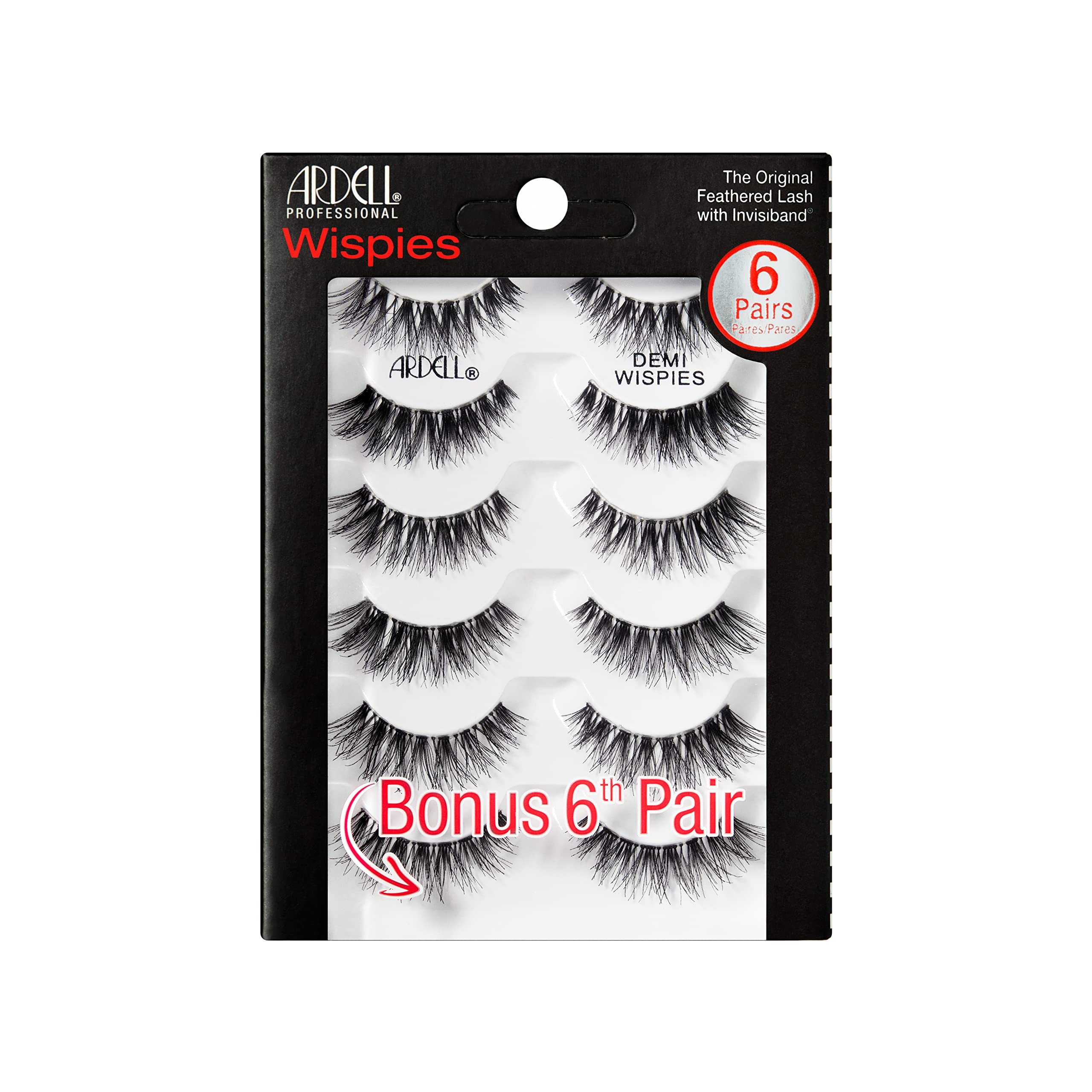 

Ardell professional demi Wispies с бесплатным аппликатором Precision от Ardell чёрный