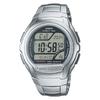 Men's Digital Quartz Watch with Stainless Steel Strap, WV-58RD-1AEF, Silver, WV-58RD-1AEF-AMZUK, Silver, WV-58RD-1AEF-AMZUK.
